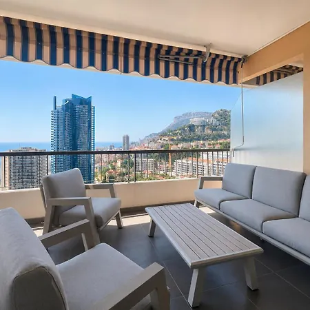 Near Monaco Floor Sea View & Terrace Holiday home