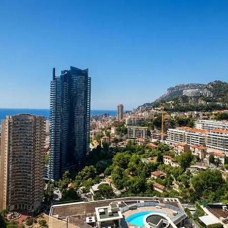 Near Monaco Floor Sea View & Terrace Holiday home Beausoleil